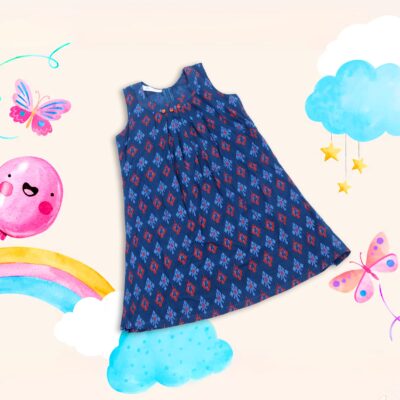 Ikat A-line Dress