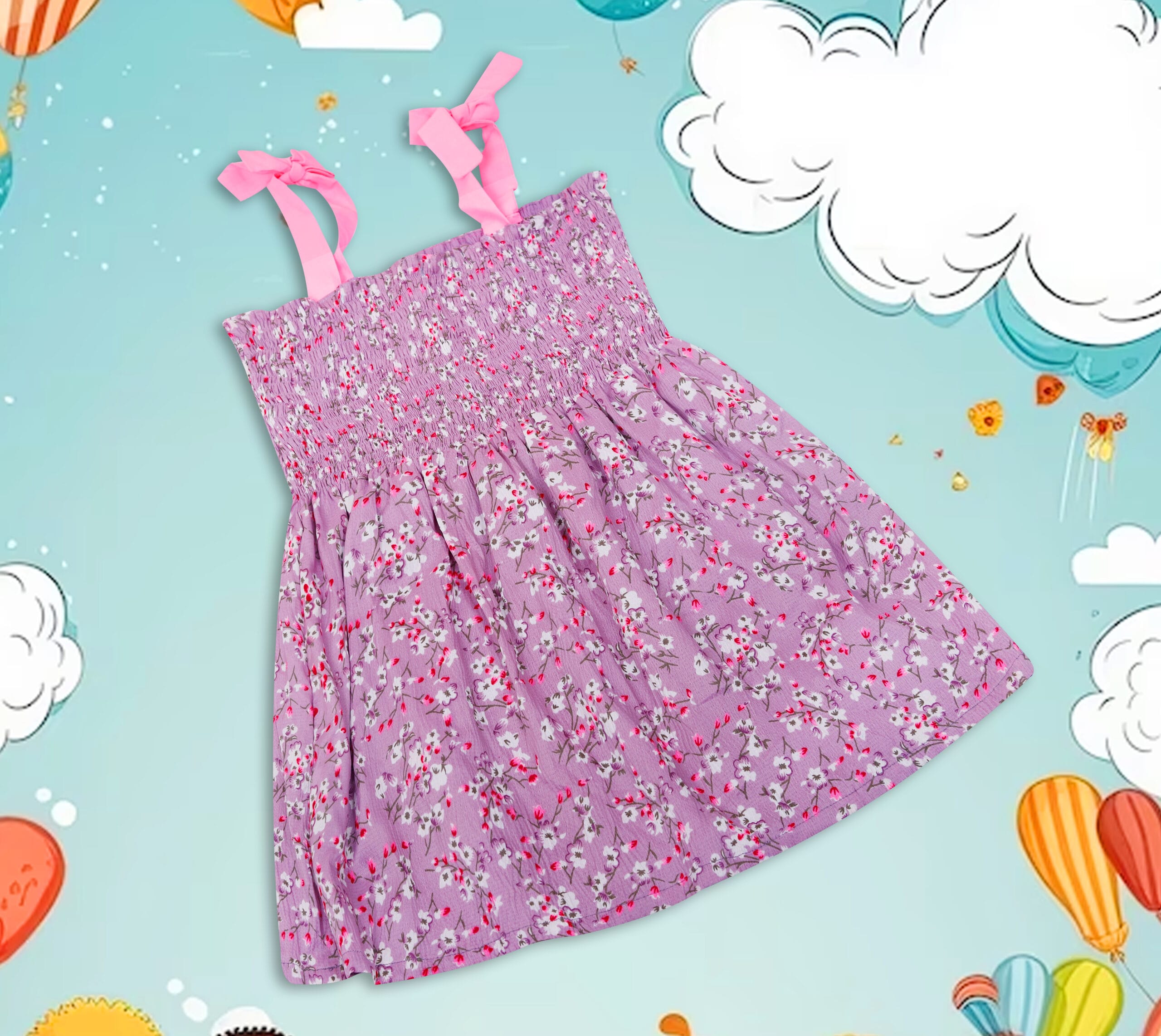 Floral Bandeau Dress - Image 2