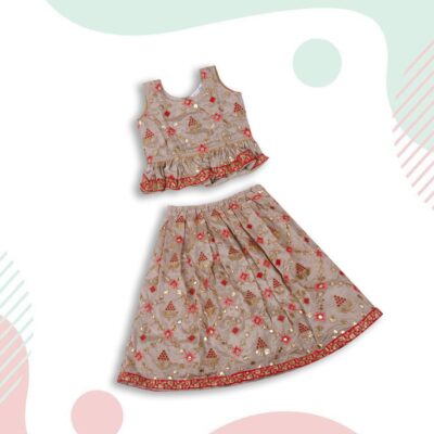 Peplum Skirt Set