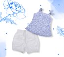Strappy Croptop Short Set