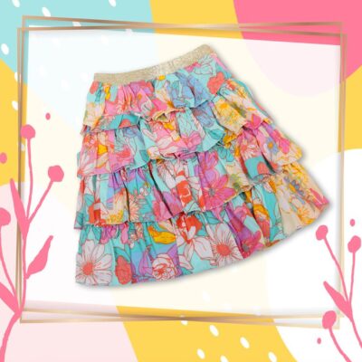 Floral Ra Ra Skirt