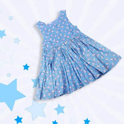 Stylish Back Rabbit Frock
