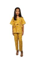 Camel Kaftan Pant Set
