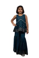 Peplum Sharara Set