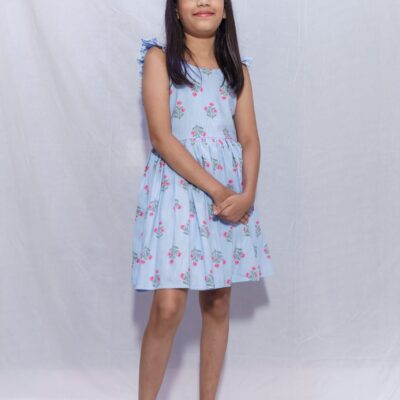 Knott String Knee Length Dress