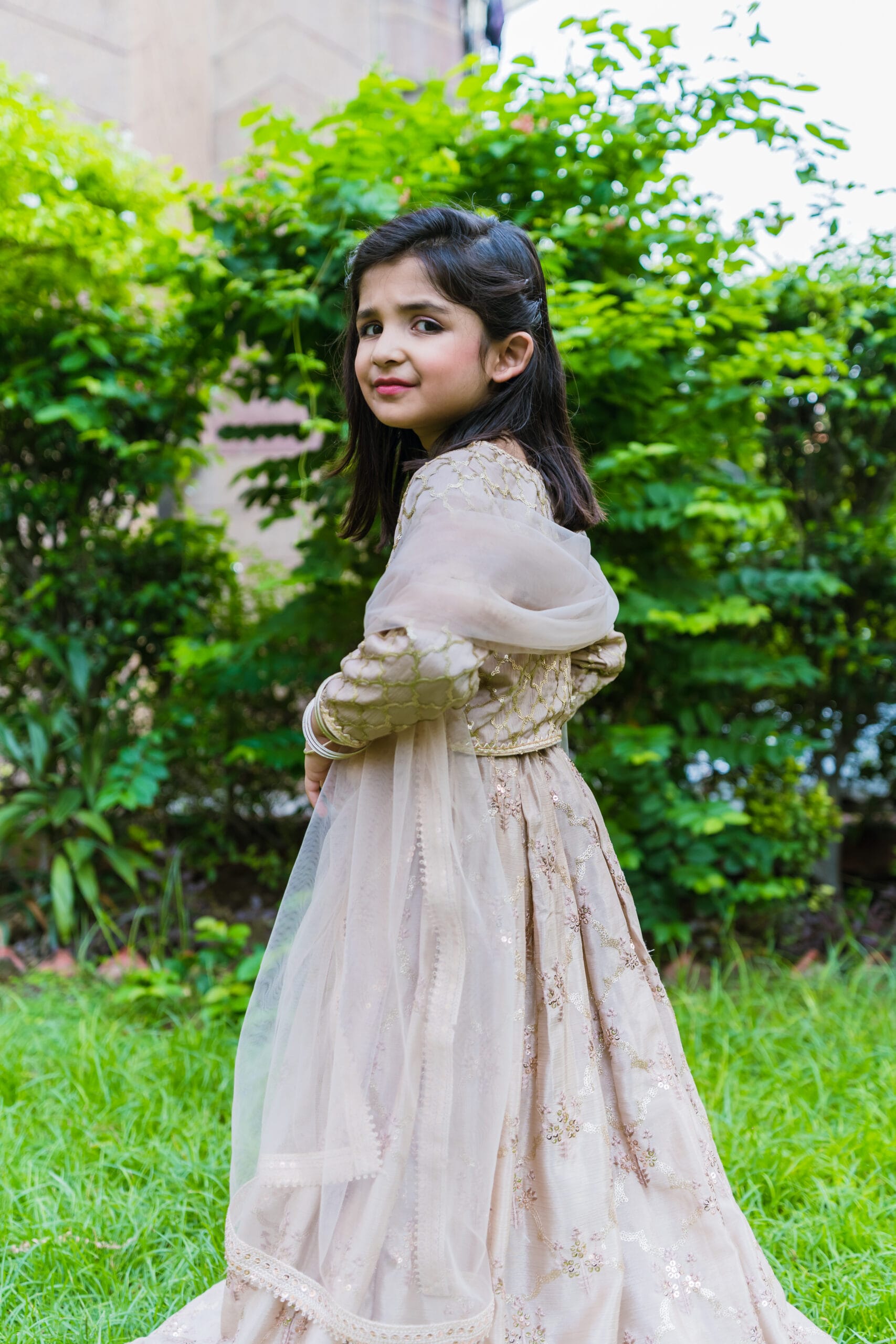Embroidered Lehnga Choli Set - Image 4